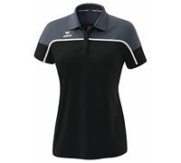 Erima Women's „Change Polo Shirt, Black Grey/Slate Grey/White, 34
