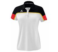 Erima Women's „Change Polo Shirt, White/Black/red, 34