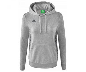 Erima Women's Essential Team Basic Hoody, light Grey Marl, 40