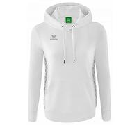 Erima Women's Essential Team Basic Hoody, White, 44