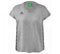 Erima Women's Essential Team Functional T-Shirt, light Grey Marl, 44
