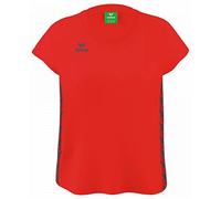 Erima Women's Essential Team Functional T-Shirt, Red, 34
