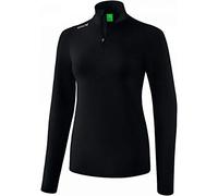 Erima Women's Outdoor Basics Polo Neck Jumper - Black, Size 46