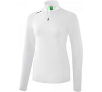 Erima Women's Outdoor Basics Polo Neck Jumper - White, Size 34