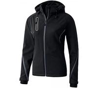 Erima Women's Outdoor Basics Softshell Function Jacket - Black/Anthracite, Size 46