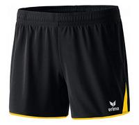 Erima Women's Short Classic 5-C Shorts Black/Yellow