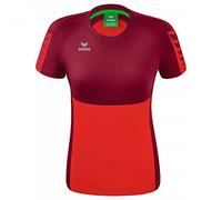 Erima Women's Six Wings Functional T-Shirt, Red/Bordeaux, 34
