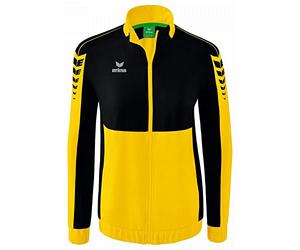 Erima Women's Six Wings Presentation Jacket, Yellow, 36