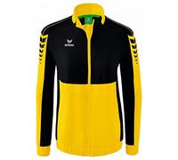 Erima Women's Six Wings Presentation Jacket, Yellow, 38