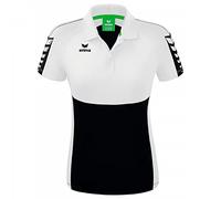 Erima Women's Six Wings Sport Polo, Black, 44