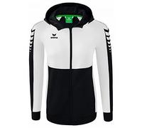 Erima Women's Six Wings Training Jacket with Hood, Black, 38