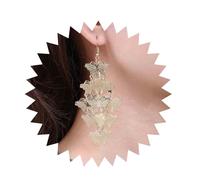 Erimberate Bohemian Butterfly Dangle Earrings Gold Raised Butterfly Chandelier Earrings Stacking Butterfly Drop Earrings Metal Thin Butterfly Earrings Jewelry for Women Gifts