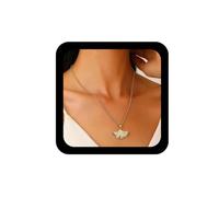 Erimberate Bohemian Leaf Choker Necklace Silver Ginkgo Pendant Necklace Metal Ginkgo Leaf Chain Necklace Minimalist Leaf Necklace Jewelry for Women