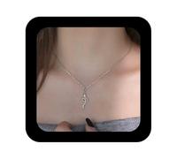 Erimberate Gothic Snake Chain Choker Necklace Crystal Snake Viper Pendant Necklaces Silver Cz Paved Serpent Chain Necklaces Punk Rhinestone Emerald Serpent Collar Necklace Jewelry for Women