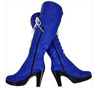 ERIMEI Manga World Cosplay Boots Boot Shoes Shoe for Pretty Guardian Sailor Moon Sailor Saturn