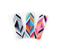 Erin Condren Designer Accessories - Snap-in Bookmarks - Oh So Retro, 3 Pack Compatible with Erin Condren Spiral Notebooks, Planners, Agendas and Much More
