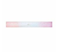 Erin Condren Ombre Essentials Acrylic Ruler, Measure in Style with a Colorful and Functional Ruler, Fun Desk Accessory for Every Profession