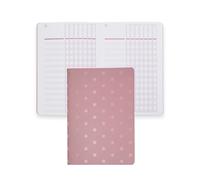 Erin Condren Petite Journal Checklists, Slim and Stylish Petite Checklist Notebook, 80 Page To Do List Tracker, Compact 5.7" x 8.25" Size, Pink 2