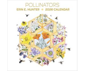 Erin E. Hunter: Pollinators 2026 Wall Calendar
