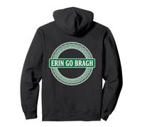 Erin Go Bragh Irish Pride Celtic Knot Emblem Pullover Hoodie