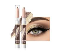 Erinde 2 Color Gradient Eyeshadow Stick, Gradient Cream Eye Shadow Pencil | Blendable Multi Tone Eye Makeup Crayon, Long Wearing Smooth Glide Eye Stick, Portable Quick Makeup, Vegan & Cruelty-Free #1