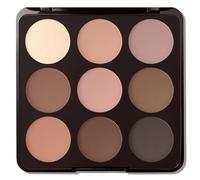 Erinde 9 Colors Nude Eyeshadow Palette, Warm Brown Neutral Eye Shadow Makeup Palette with Mirror, Highly Pigmented Matte Eyeshadow Long Lasting Blendable for Daily Natural Look,02