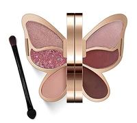 Erinde Butterfly Eyeshadow Palette Makeup, Matte Shimmer Metallic Eye Makeup, Highly Pigmented, Naturing-Looking, Blendable Long Lasting Waterproof Eye Shadow Palette, Valentine's Day Gifts Presents
