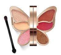 Erinde Butterfly Eyeshadow Palette Makeup, Matte Shimmer Metallic Eye Makeup Palette, Highly Pigmented, Naturing-Looking, Blendable Long Lasting Waterproof Eye Shadow Palette, Gifts Presents