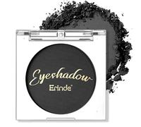 Erinde Light Black Eyeshadow, Mini Matte Eye Shadow, Pressed Powder Eye Palette, Long-Lasting Makeup, Ultra-Blendable, Pigmented Color, Vegan Formula, #01