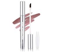 Erinde Lip Stain Peel off Long Lasting, Waterproof Matte Lip Liner Tint, Transferproof Peel off Lips Gloss with Tweezer, Highly Pigmented Makeup for Women, Non-stick Cup Peels Off Lipstick 03#
