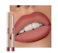 Erinde Long-Lasting Lipstick Pencil, 2-in-1 Matte Lipliner Pencil for Sculpting & Filling, Rich Color Creamy Waterproof Lip Liner Crayon, Lip Contour Tint Makeup, Vegan & Cruelty-Free, #10