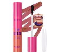 Erinde Matte Lip Stain Peel Off, Waterproof Long Lasting Lip Colour with Tweezer, Natural Matte Lip Liner Stain Tint with Easy Peel Off Application, Highly Pigment Proof Lip Gloss Long Wearing, #04