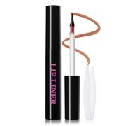 Erinde Peel Off Lip Liner Stain with Tweezer, Long Lasting Tattoo Lip Tint, Waterproof Transfer-Proof Matte lip Stain Pen, Highly Pigmented Non-Stick Makeup for Women, Natural to Bold Lip Contour #5