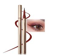 Erinde Red Waterproof Liquid Eyeliner Pen, Ultra Fine Tip Black Eyeliner, Smudge Proof Long Lasting Formula, Quick Dry Sweat Resistant Liner, Precise Winged Cat Eye Makeup Tool, Easy to Apply for Use