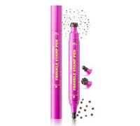 Erinde Upgrade Faux Freckle Stamp, 2 in 1 Dual Ended Freckle Stamp & Single Tip Freckles Pen, Long - Lasting & Waterproof Quick Dry, Lifelike Magic freckles Pen for All Skin TypesIntroducing, F02