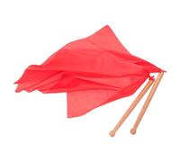ERINGOGO 1 Pair Exercise Drumming Sticks - 24x1.5x1.6cm Wooden Drumsticks for Beginners - Rhythm Sticks with Cloth - Practice Drumsticks for Fitness Drumming