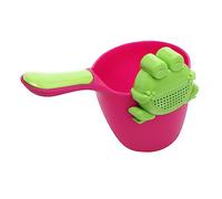 ERINGOGO 1 Set Cartoon Shampoo Cup Rose Red Green Multi Functional Bath Spoon for Safe Hair Rinse Shower Supply and Bath Water Ladle
