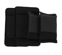 ERINGOGO 1 Set Reusable Crutch Pad Underarm Support Cushion for Comfort Easy Installation Crutches Durable and Lightweight Black