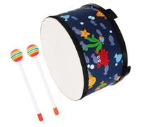 ERINGOGO 1 Set Snare Drum with Sticks Musical Instrument for Educational for Developing Rhythm Coordination Durable Safe