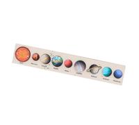 ERINGOGO 1 Set Solar System Planet Puzzle Educational for Cognitive Learning Space Exploration for Early Childhood Development Imaginative Play