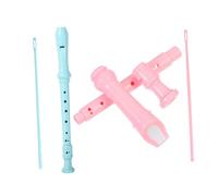 ERINGOGO 1 Set Soprano Recorder for German Treble Swan Clarinets Cherry Blossom Blue Lightweight Material Easy to Clean for Beginners