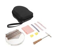 ERINGOGO 1 Set Tone Transparent Thumb Piano Acrylic Kalimba Finger Piano Portable Music Instrument for Adults Easy to Play Accurate Tone Versatile Design