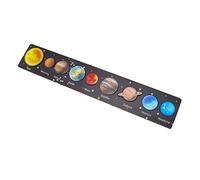 ERINGOGO 1 Set Wooden Planet Matching Puzzle for Educational Solar System Cognition Game Develops Motor Skills for Boy Girl for Parent Interaction