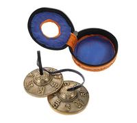ERINGOGO 1 Set Yoga Meditation Cymbal Bell Set Durable Copper Chimes for Spiritual Practice Traditional Design for Meditation Sound Healing and Music Sharing