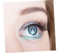 ERINGOGO 10 Pairs Curly False Eyelashes Natural Full Wispy Long Lash Extensions Lightweight Comfortable for Weddings Parties Daily Wear