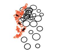 ERINGOGO 10 Sets Fishing Rod Hook Keepers with Sponge Pads Durable Lure Holder for Sea and Outdoor Fishing Prevents Bait Loosening and Tangling for Rod Security