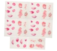 ERINGOGO 10 Sheets Halloween Temporary Tattoo Wound Simulation Stickers Fake Scar Makeup Props for Adults Masquerade Party Quick Application Skin-friendly Adhesion Reusable Bruise and Cut