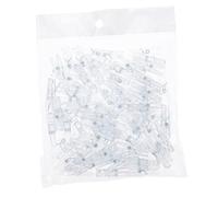 ERINGOGO 100 Pcs Mini Plastic Clips Photo Display Clamps for Craft Projects Scrapbooking Home Office Decor Card and Memo Holders