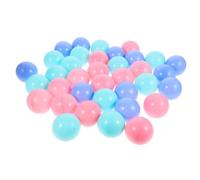 ERINGOGO 100pcs Colorful Macaron Round Pits Balls for Party Game Props Non Toxic Plastic Balls for Pits Play Tents Indoor Outdoor Fun and Educational Activities
