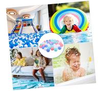 ERINGOGO 100pcs Colorful Ocean Balls for Pits Non-toxic Play Tent Bath Pool Game Props for Hand-eye Coordination Development